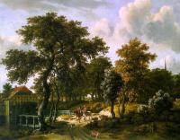 Hobbema, Meyndert - The Travelers